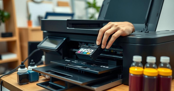 Recarregar cartucho de impressora é fácil e econômico Recarregar cartucho de impressora é fácil e econômico