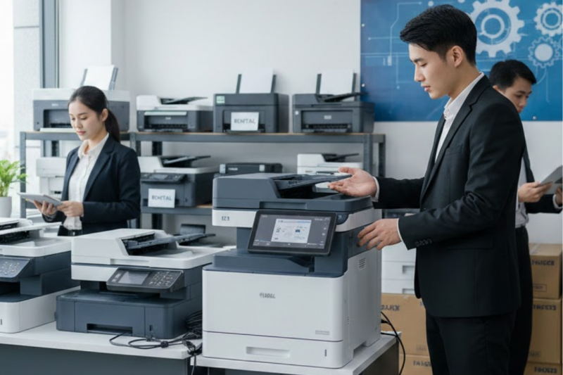 Como o Aluguel de Impressoras Pode Beneficiar Seu Negócio