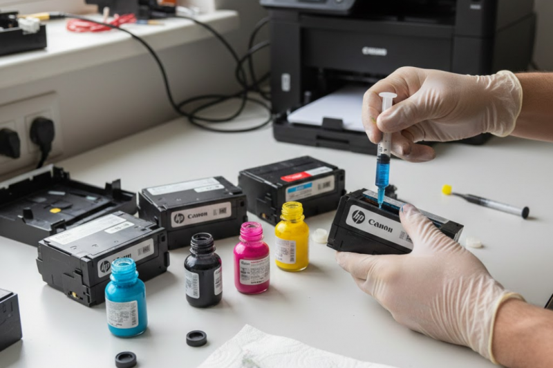 Dicas Valiosas para a Recarga de Cartuchos de Tinta